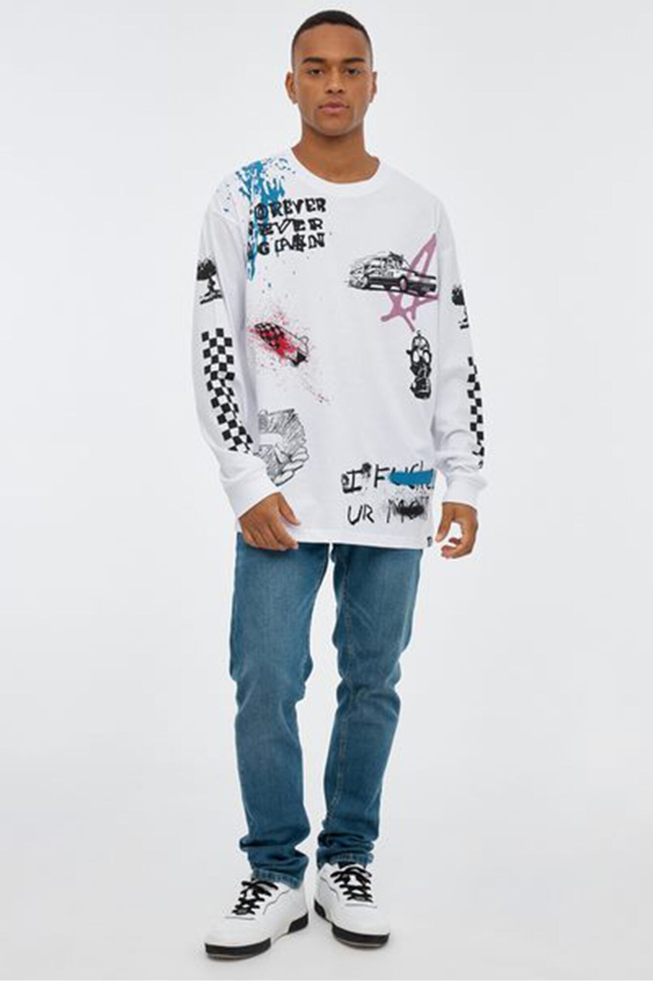 Inside T-shirt com estampado Ska