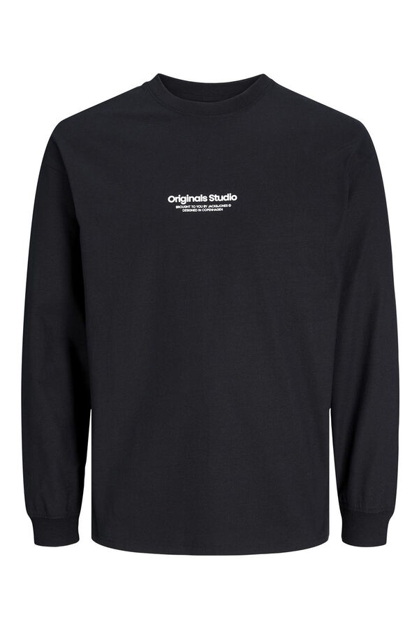 Jack & Jones Camiseta loose fit negro