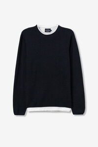 Tiffosi Camisola de mistura de algod&atilde;o