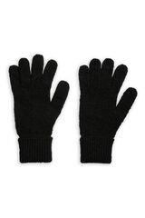 Pieces Guantes punto jaspeado negro