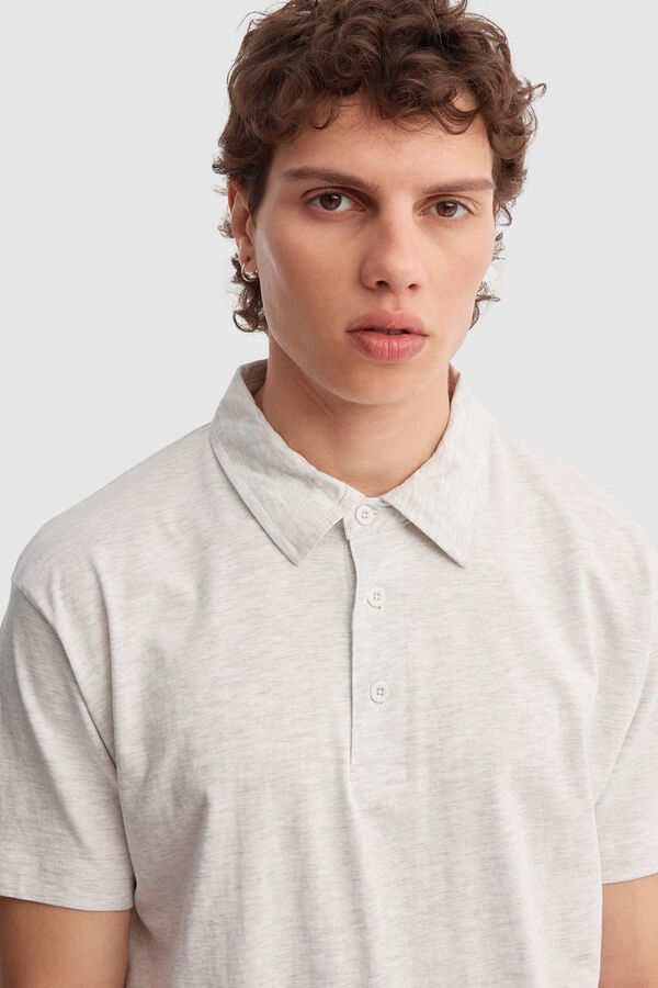 Inside Essential polo shirt grey