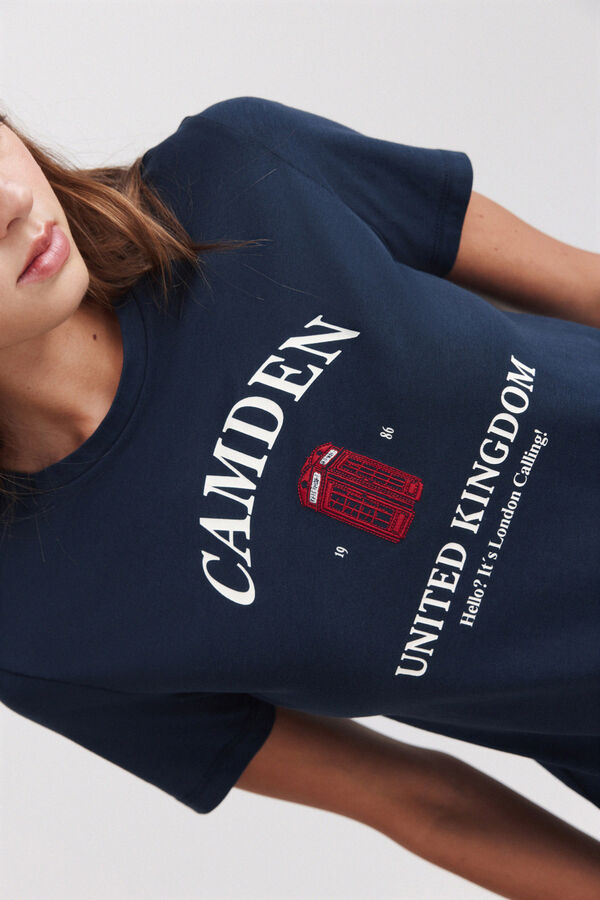 Springfield England short sleeve T-shirt blue