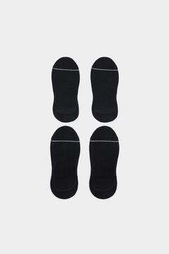 Springfield Plain invisible socks black