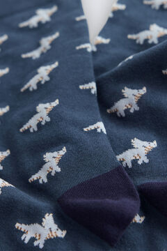Springfield Shark cotton socks