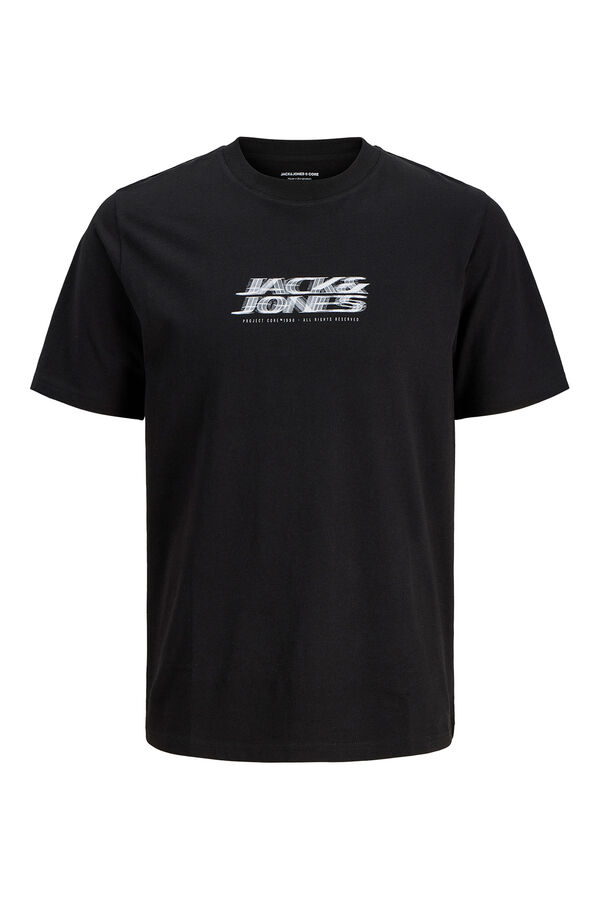 Jack & Jones Junior Camiseta logo negro