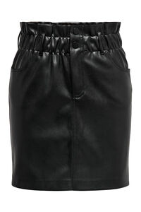 Only Falda corta polipiel
