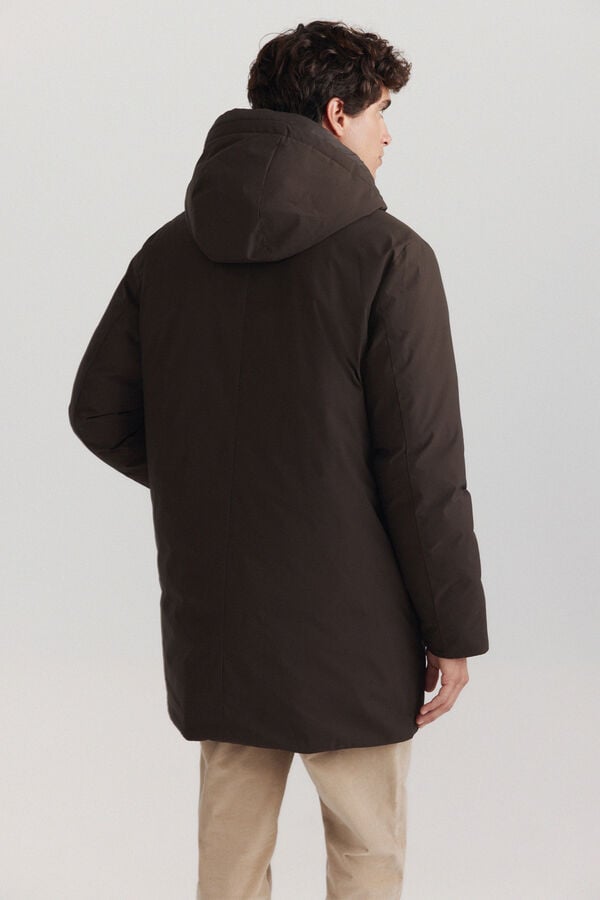 Springfield Thermal puffer parka brown