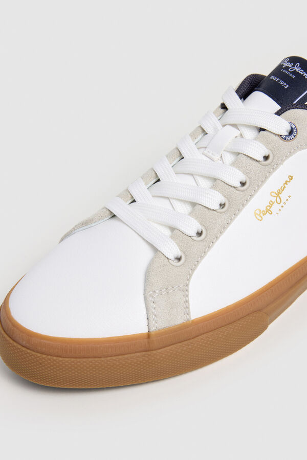 Pepe Jeans Zapatillas bajas cl&aacute;sicas marfil