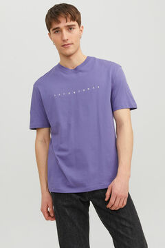 Springfield Standard fit T-shirt purple