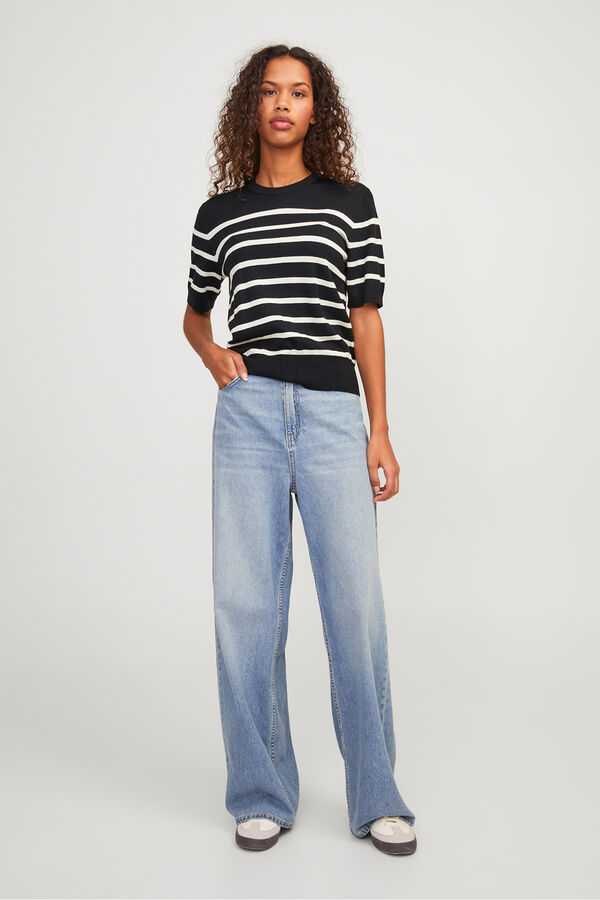 Jack & Jones Camiseta de jersey negro