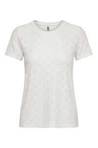 JDY R&ouml;vid ujj&uacute;, kerek nyak&uacute; p&oacute;l&oacute; 