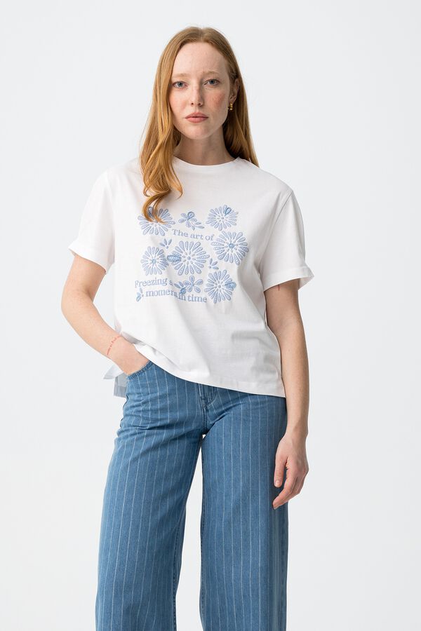 Tiffosi Relaxed fit T-shirt blanc