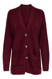 Only C&aacute;rdigan midi con bolsillos