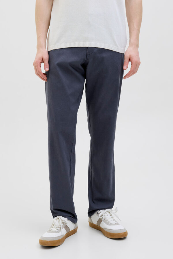 JJ REBEL Regular fit chino trousers blue