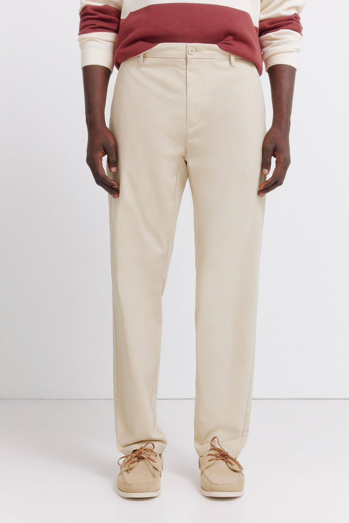 Springfield Comfort structure slim fit chinos