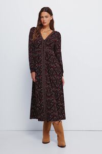 Springfield Midi dress with borders