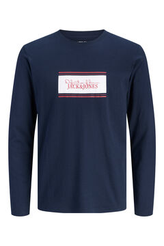 Jack & Jones Cotton long sleeve T-shirt