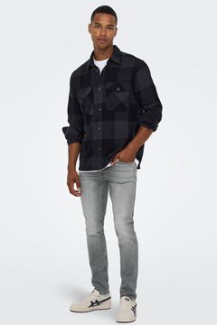 Only & Sons Jeans Slim Dunkelgrau