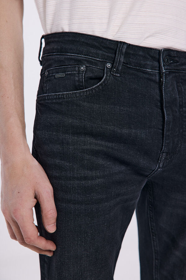 Springfield Black skinny fit jeans grey mix