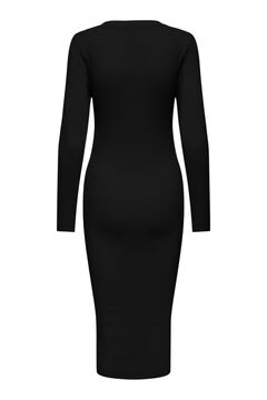 JDY Vestido midi punto