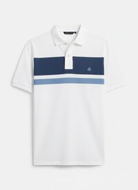Springfield Piqu&eacute;-Poloshirt gestreift Regular Fit