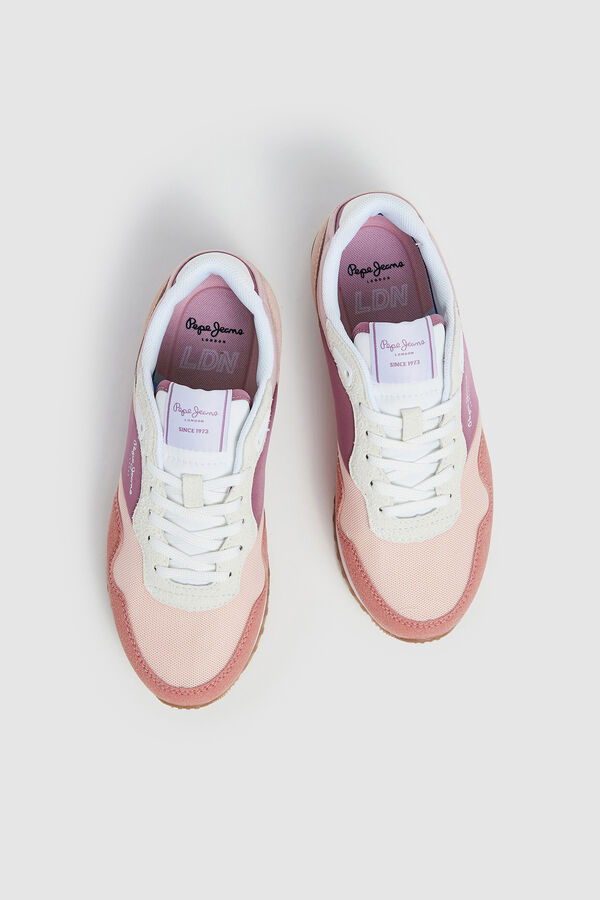 Springfield Lace-up running trainers pink