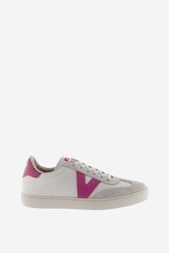 Springfield Leather trainers  strawberry