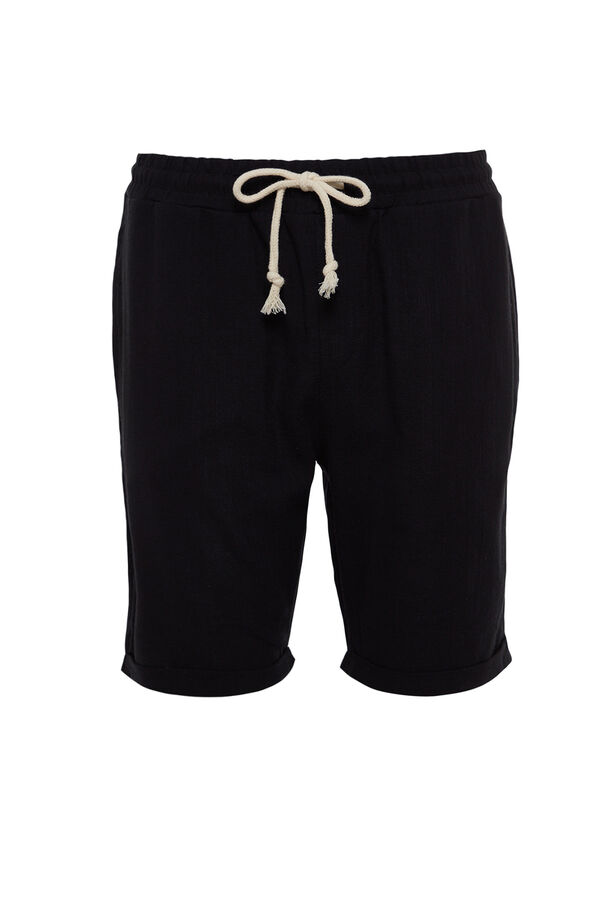 Trendyol Bermudas con cord&oacute;n negro