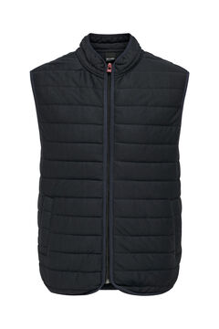 Springfield Quilted gilet navy
