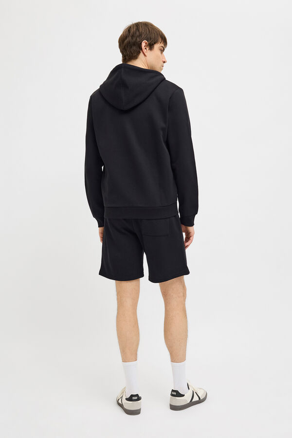 JJ REBEL Mid-rise jogger Bermuda shorts black