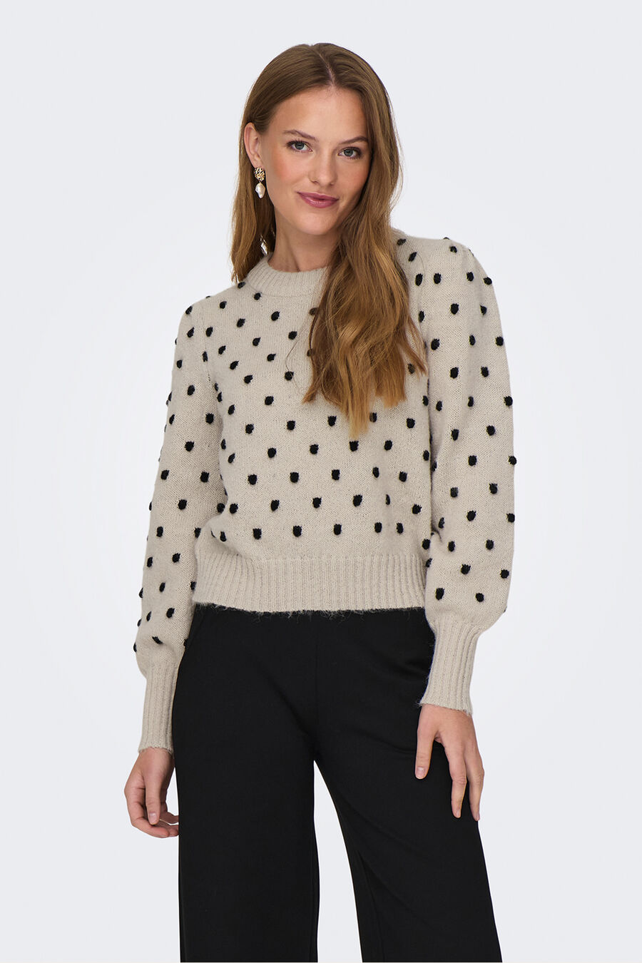 Jersey cuello redondo