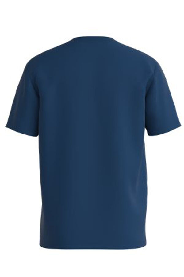 Springfield Regular fit T-shirt tamno plava