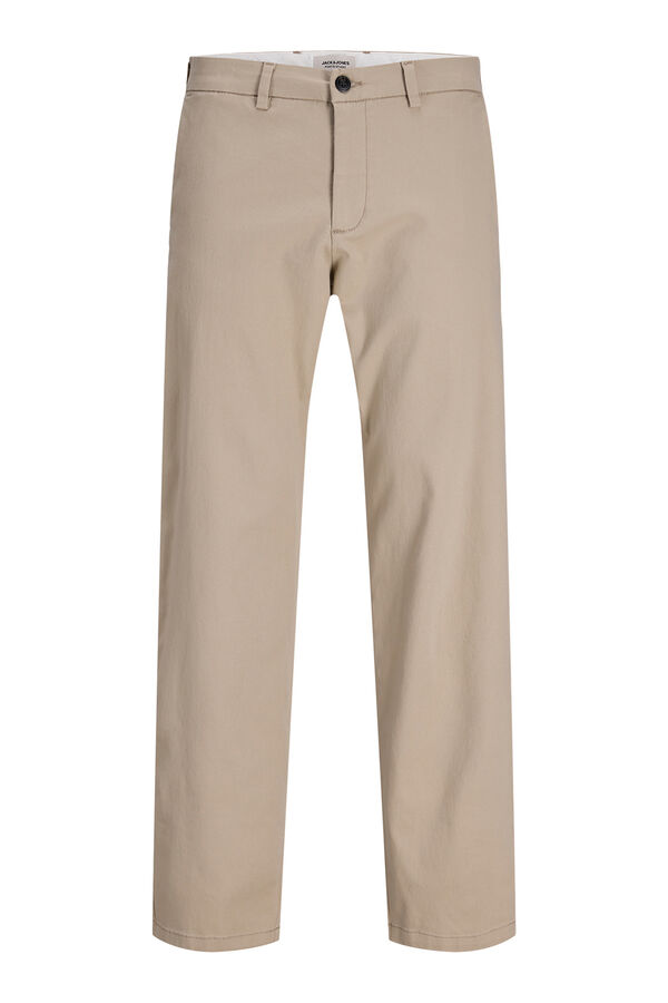 Jack & Jones Relaxed chinos trousers nude