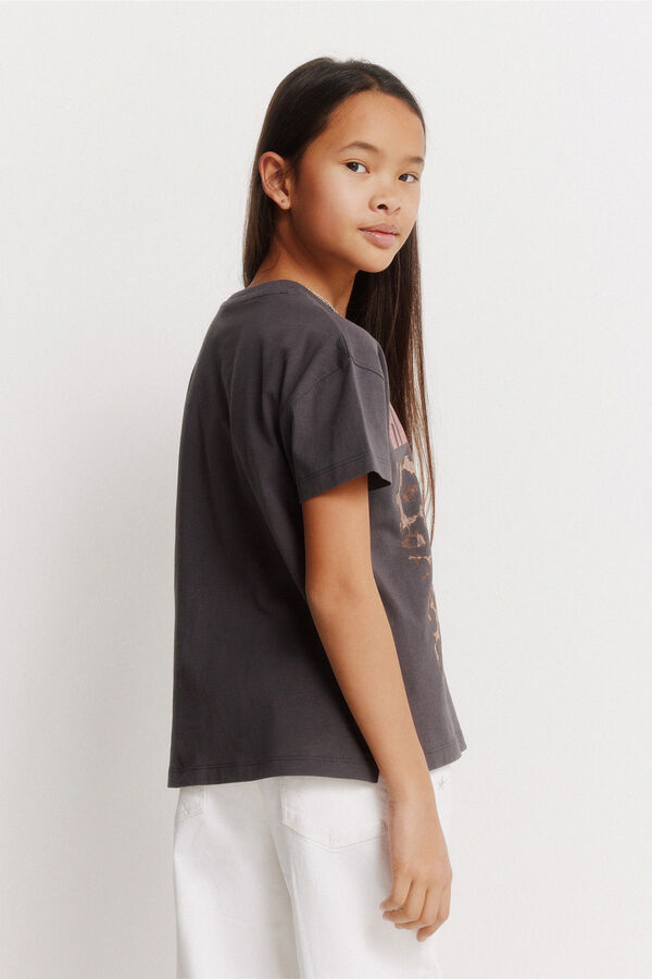 Springfield Kids Ramones majica za devojčice Siva