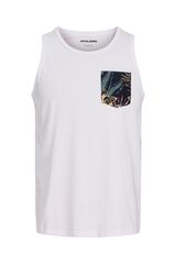 Jack & Jones Regular fit vest top white