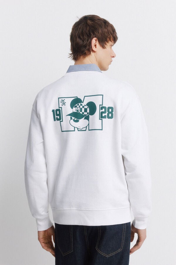 Springfield Sweatshirt Mickey white