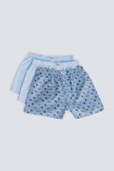 Springfield Dog print 3 pack boxers blue