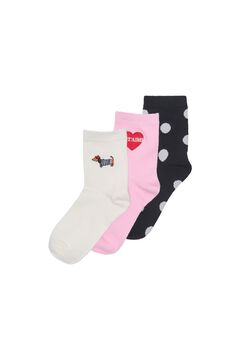 Only Girls Pack of 3 socks