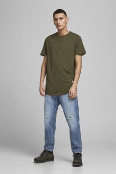 Springfield Plain organic cotton T-shirt vert