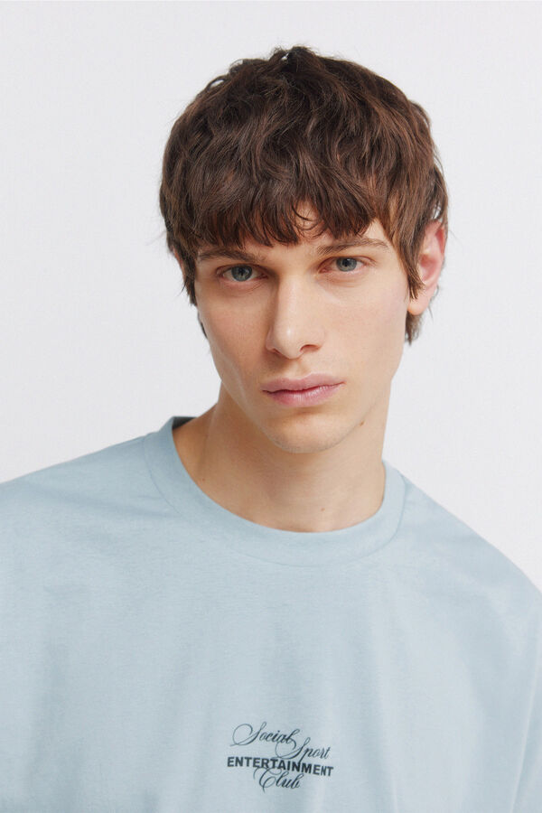 Springfield T-shirt ENTERTAIMENT blue