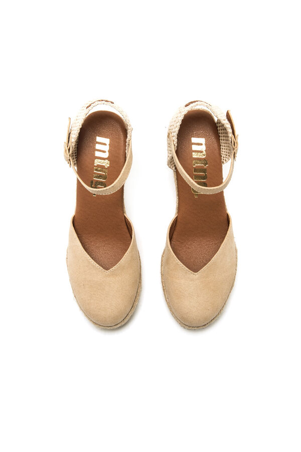 MTNG Wedge sandal nude