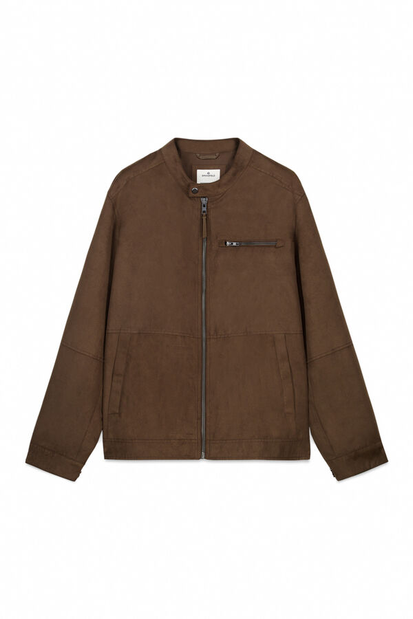 Springfield Jakna sa efektom antilopa Braon