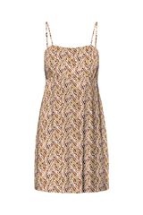 Only Vestido corto tirantes estampado