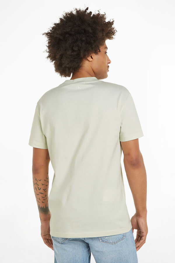 Springfield Camiseta de hombre manga corta kaki claro