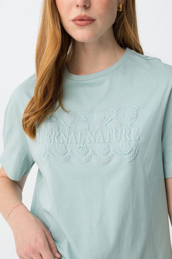 Tiffosi Relaxed fit T-shirt bleu