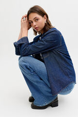 Jack & Jones Jeans flared tiro medio azul