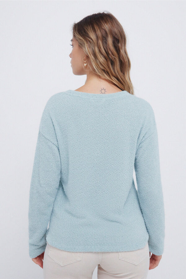 Springfield Chenille jumper with pearls green