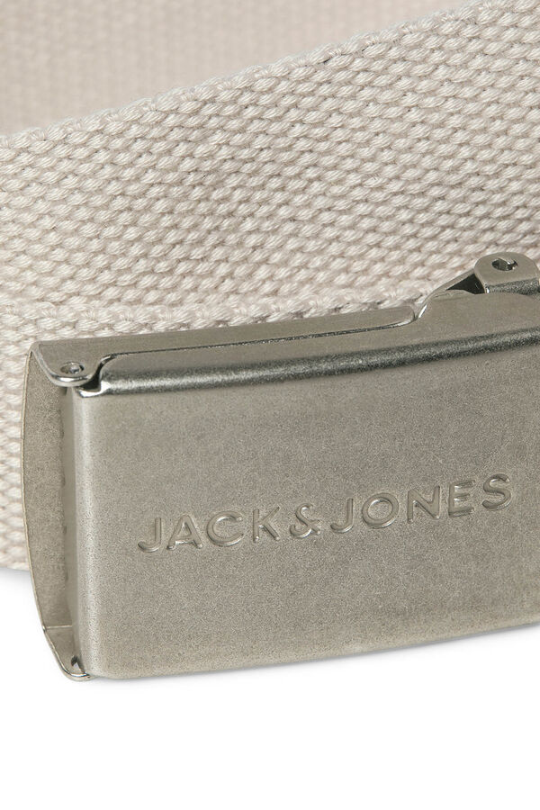 Jack & Jones Cintur&oacute;n pasador beige