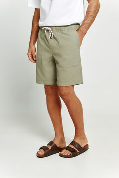Jack & Jones Bermuda jogger de algod&oacute;n