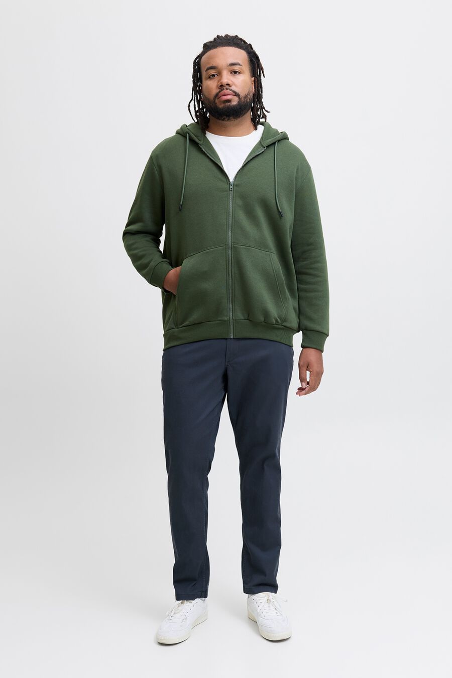 Pantalón chino slim fit elástico